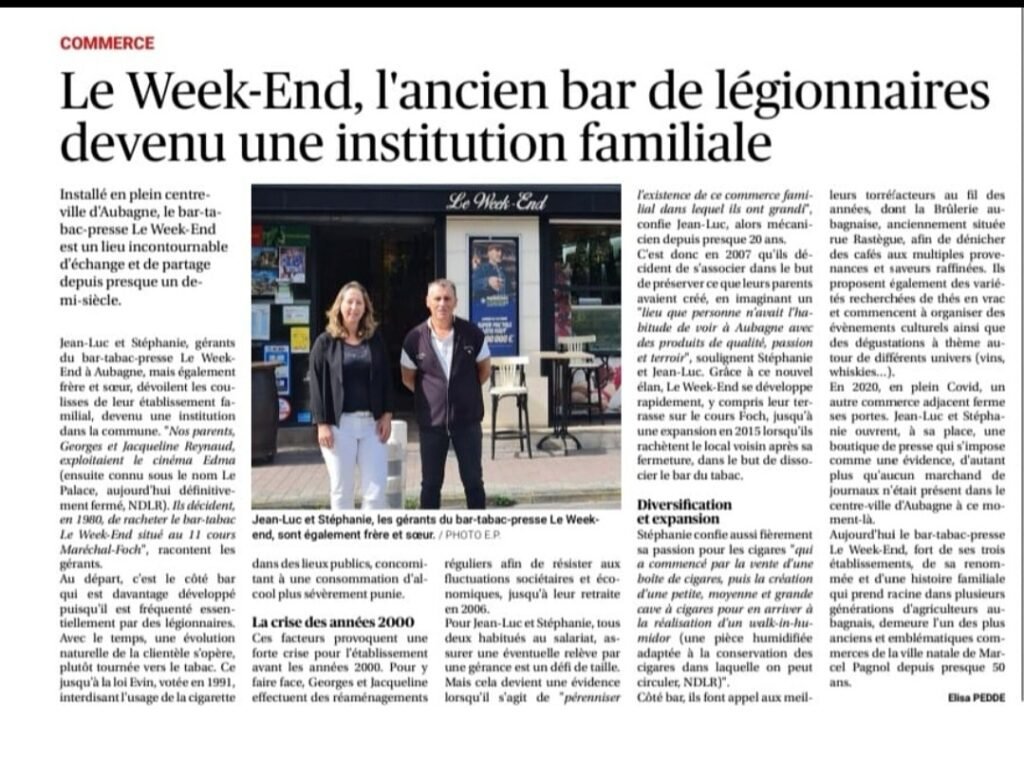Instagram post from leweekend.aubagne. This post is in position 16.