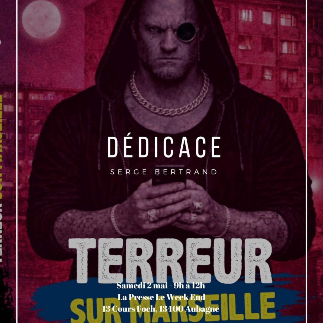 Samedi 2 mai - 9h à 12h : dédicace de @sergebertrandauteur @lespressesdumidi Plongez dans l’univers intense de Serge Bertrand à